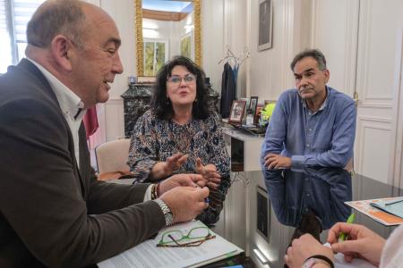 Las alcaldesas de Fuente de Santa Cruz, Valverde del Majano y Los Huertos, y el alcalde de Navares de las Cuevas trasladan sus proyectos al...