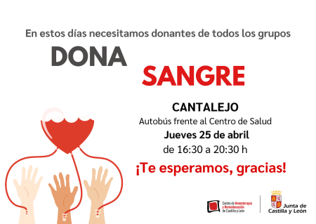 Imagen Campaña donación de sangre en Cantalejo