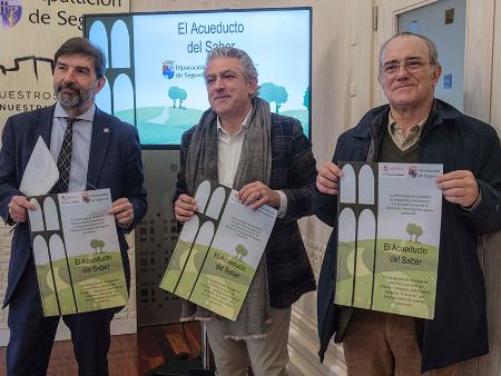 ‘El Acueducto del Saber’ pasará por veinte municipios de la provincia gracias a la colaboración entre la Diputación y la Universidad de...
