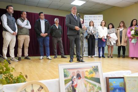 El cierre de las inauguraciones de las exposiciones de las Aulas de Manualidades de la Diputación constata el importante carácter social de...