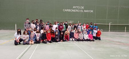 Carbonero el Mayor y Palazuelos de Eresma acogen las finales escolares provincia de Bádminton y Ajedrez, organizadas por la Diputación