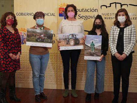 Una granjera, una agricultora y una ganadera son protagonistas del concurso de fotografía ‘Las mujeres rurales segovianas del siglo XXI’,...