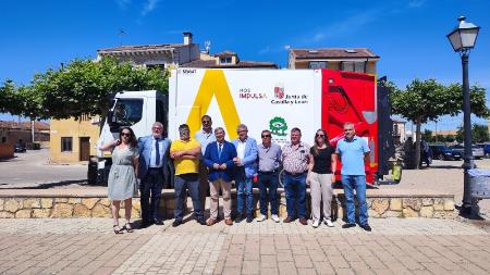La Mancomunidad Nuestra Señora de Hornuez estrena de forma oficial un nuevo camión de recogida de residuos, que da servicio a 1.500 vecinos de...