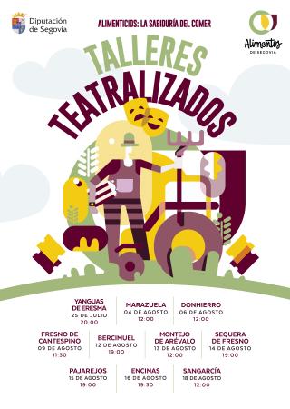 Cartel-Alimentos-de-Segovia-Teatralizados
