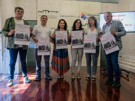 Imagen El nuevo programa cultural de la Diputación ‘Aulas para Convivir Danzando’ llegará este año a dieciocho municipios de la provincia