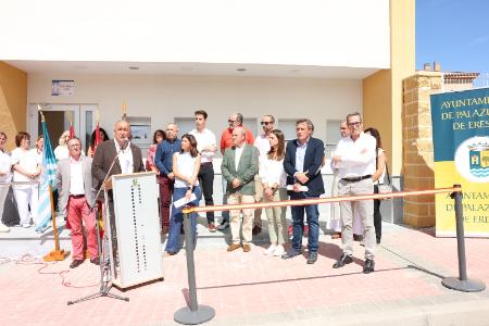 Miguel Ángel de Vicente participa en la inauguración del nuevo consultorio de Palazuelos de Eresma, más amplio y dotado para los usuarios