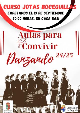 Imagen AULAS PARA CONVIVIR DANZANDO - CURSO DE JOTAS EN BOCEGUILLAS