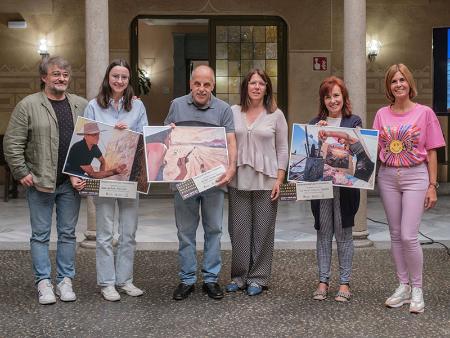 La decimoquinta edición de ‘Arte en la naturaleza’ entrega sus premios de fotografía en el patio de columnas de la Diputación de Segovia