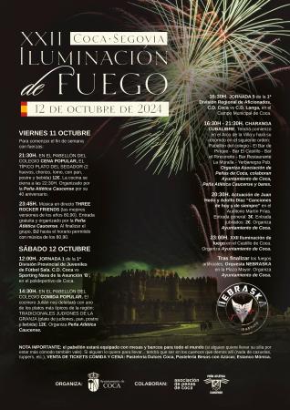 Imagen XXII ILUMINACIÓN DE FUEGO. CASTILLO DE COCA. SÁBADO 12 DE OCTUBRE DE 2024.