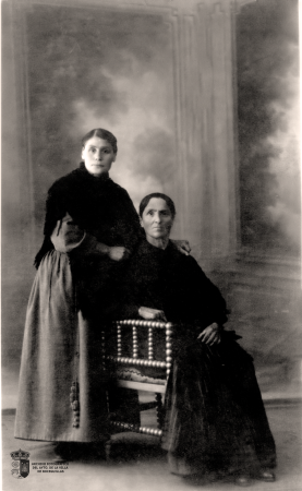 Las bisabuelas de Jesús Arranz y Lina Barahona (Circa 1890)