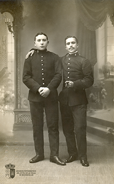 Sebastián García Jimenez y desconocido