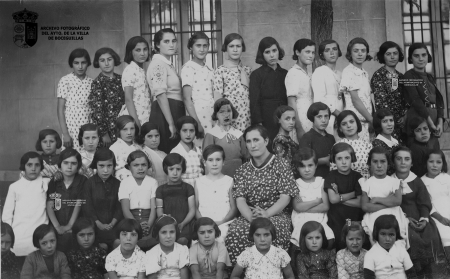 Grupo escolar femenino 1934-35