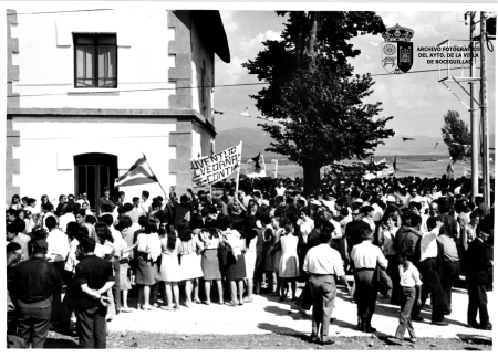 4 de julio de 1968, inauguración de la estación de Turrubuelo II
