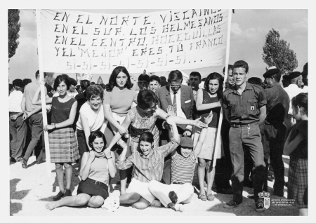 4 de julio de 1968, inauguración de la estación de Turrubuelo VI