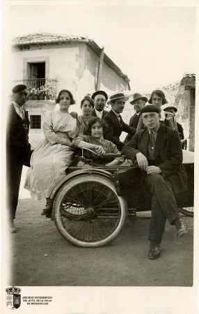 Boda de Sebastián García Jimenez con Cándida Onrubia, VIII (1925)