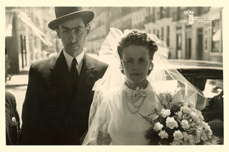 Rufa Arnanz del barzo de su hermano (1945)