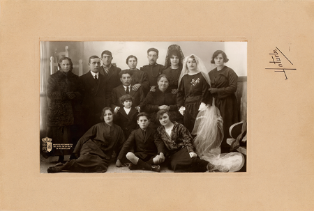 Boda de Victoriana de Antonio y Enrique Sanjurjo (1922)
