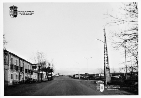 Calle Bayona desde el actual estanco, dirección sur