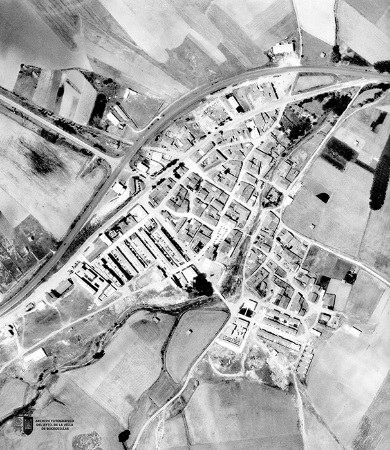 Imagen aérea de Boceguillas (1979)