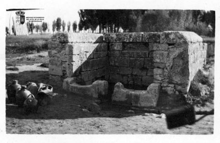 Camino de Aldeonte, La fuente del Rio (1925)