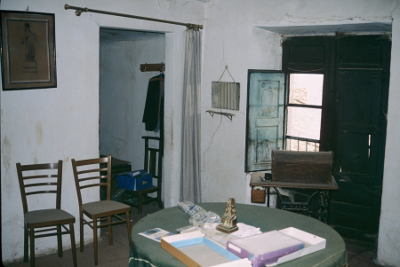 Interior de vivienda tradicional