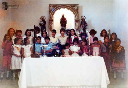 Iglesia de Santo Domingo de Silos, fiestas de Turrubuelo (1985)
