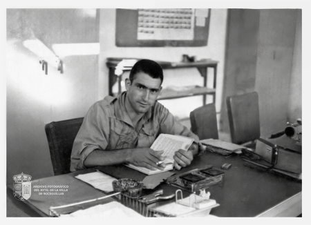 Carlos Monsú en la mili