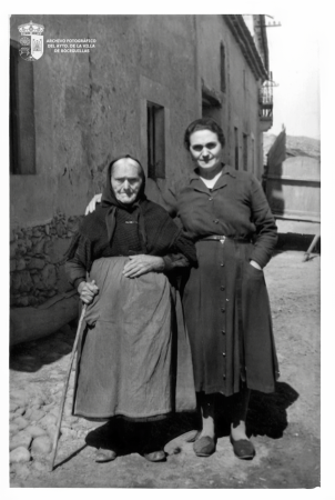 Teresa García de Frutos y Luisa de Frutos