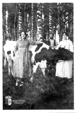Catalina, Esperanza y Dámaso De Antonio García