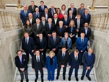 Miguel Ángel de Vicente asiste en Ciudad Real a la Comisión de Diputaciones, Cabildos Insulares y Consells de la Federación Española de...