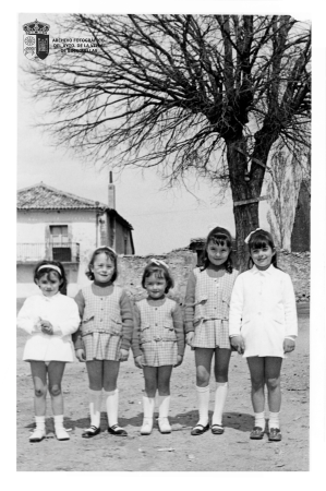 Mila, Mª Jesús Gómez y las hermanas Barahona Antoranz
