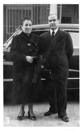 Valerio Estebaranz González y Juana Sanz Estebaranz (1960)