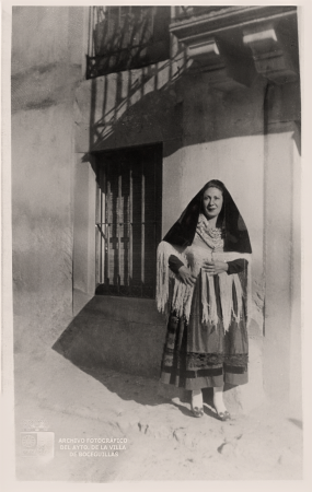 Una de las mujeres de la familia García Jimenez