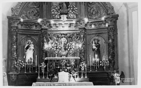 Retablo de la iglesia de Nuestra Sra del Rosario (1950)