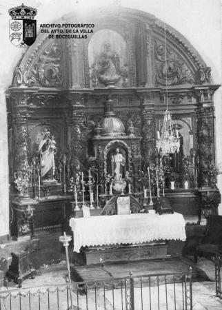 Retablo de la iglesia de Nuestra Sra del Rosario (circa 1945)
