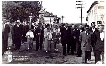 Procesión de Nuestra Sra del Rosario (1953)