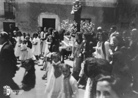 Procesión de San Antonio (circa 1950)