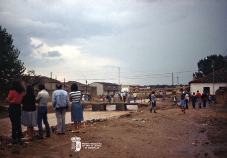 Crecida del arroyo (circa 1980)