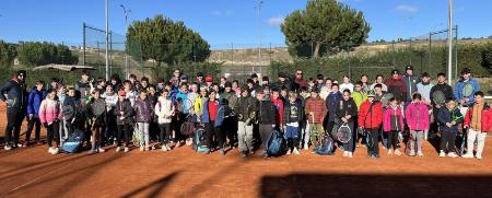 Éxito de participación en la Concentración Escolar de Tenis organizada por la Diputación de Segovia