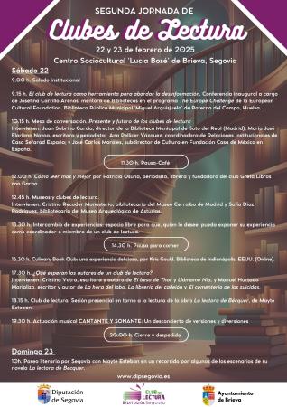 La Diputación de Segovia ha abierto el plazo de inscripción para participar en la II Jornada de Clubes de Lectura que el servicio de...