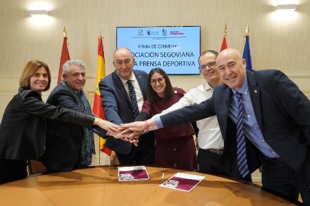 Imagen La Diputación de Segovia mantiene su apoyo a la Asociación Segoviana de la Prensa Deportiva ante la Gala del Deporte que cumple cuatro décadas