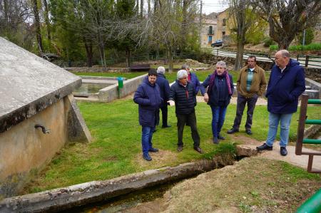 El presidente de la Diputación comprueba la mejoría del estado y aspecto de los pueblos gracias a las inversiones en pavimentación realizadas...